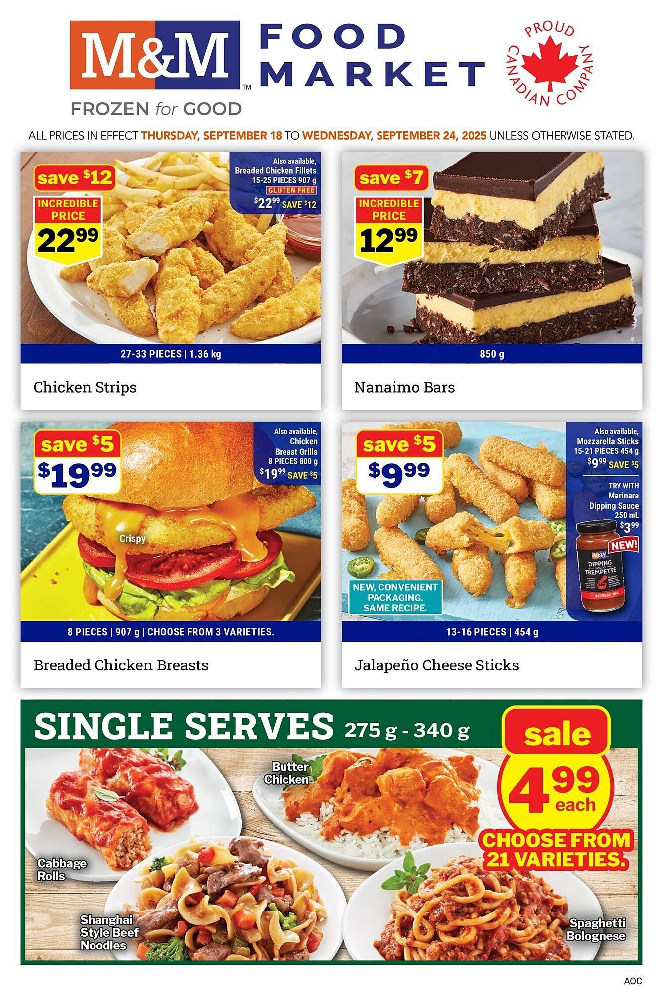 M &amp; M Food Market flyer (2025-09-18 - 2025-09-25) | 1