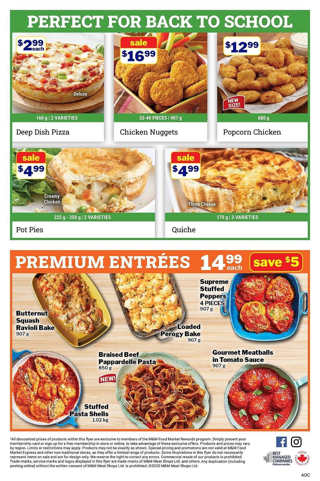 M & M Food Market flyer