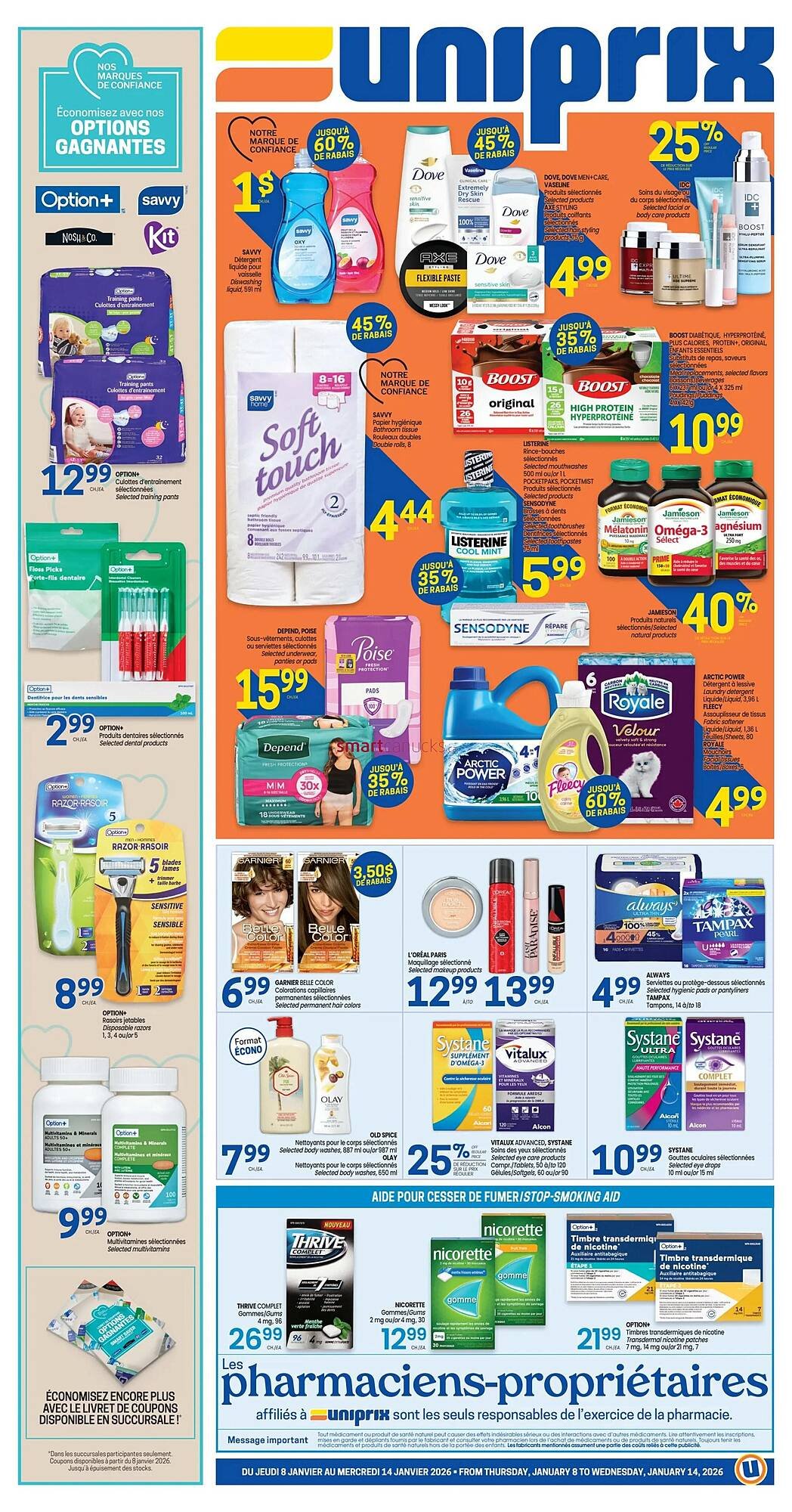 Uniprix flyer