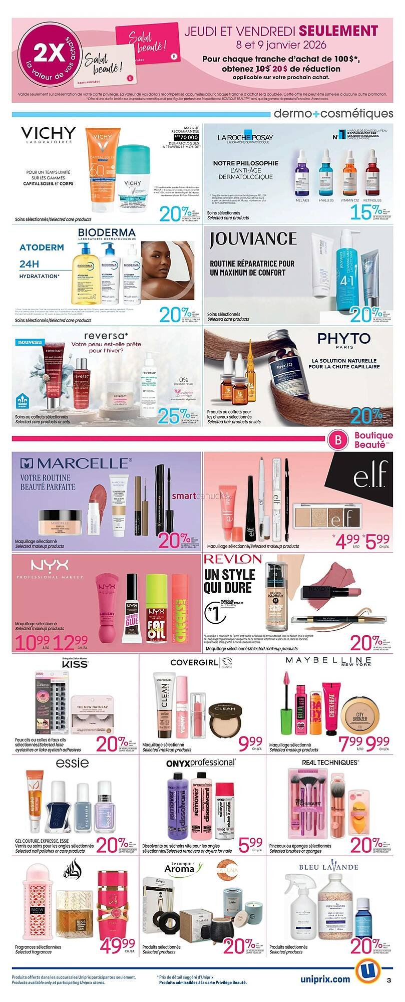 Uniprix flyer
