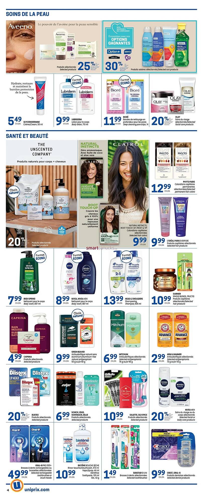 Uniprix flyer