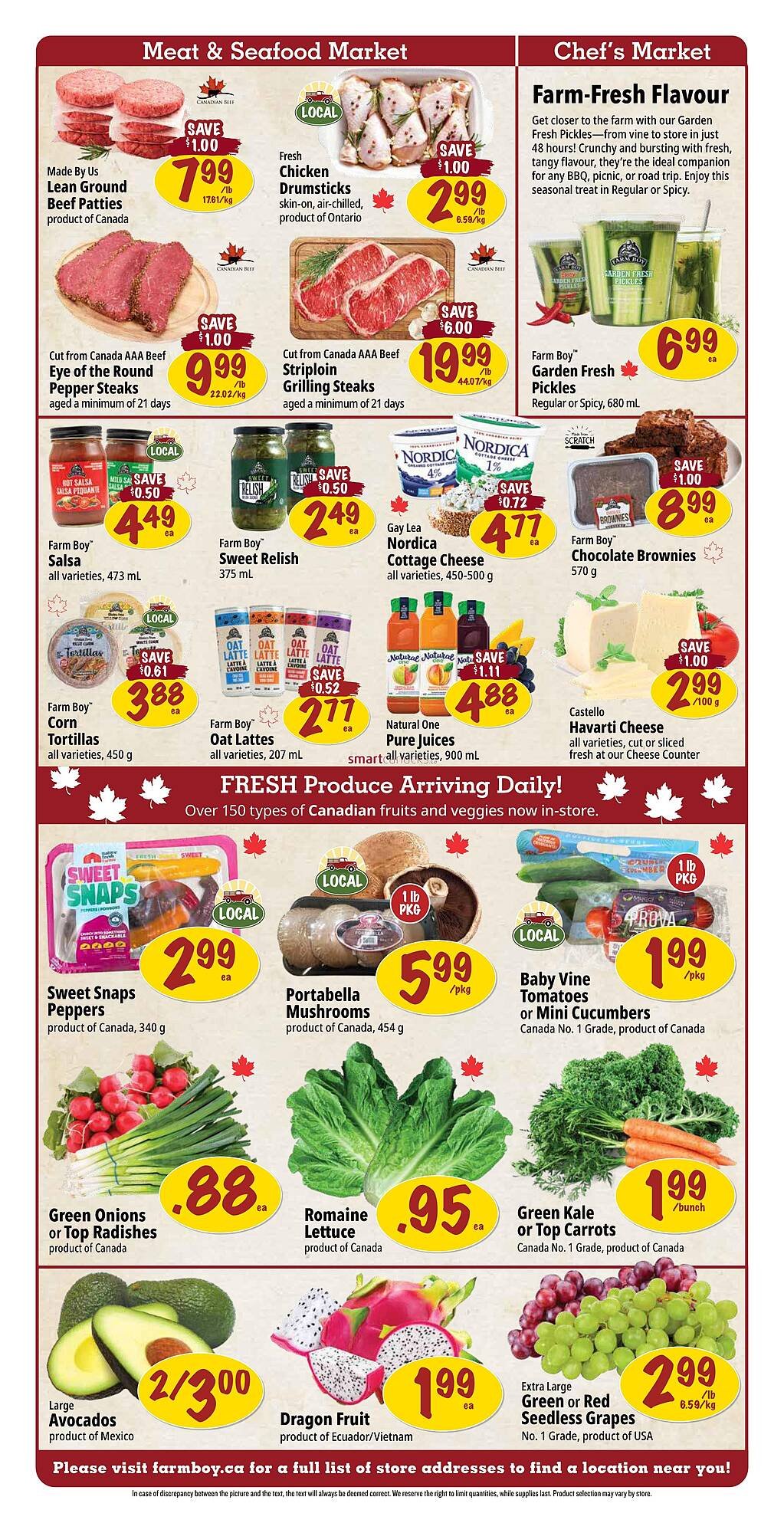Farm Boy flyer