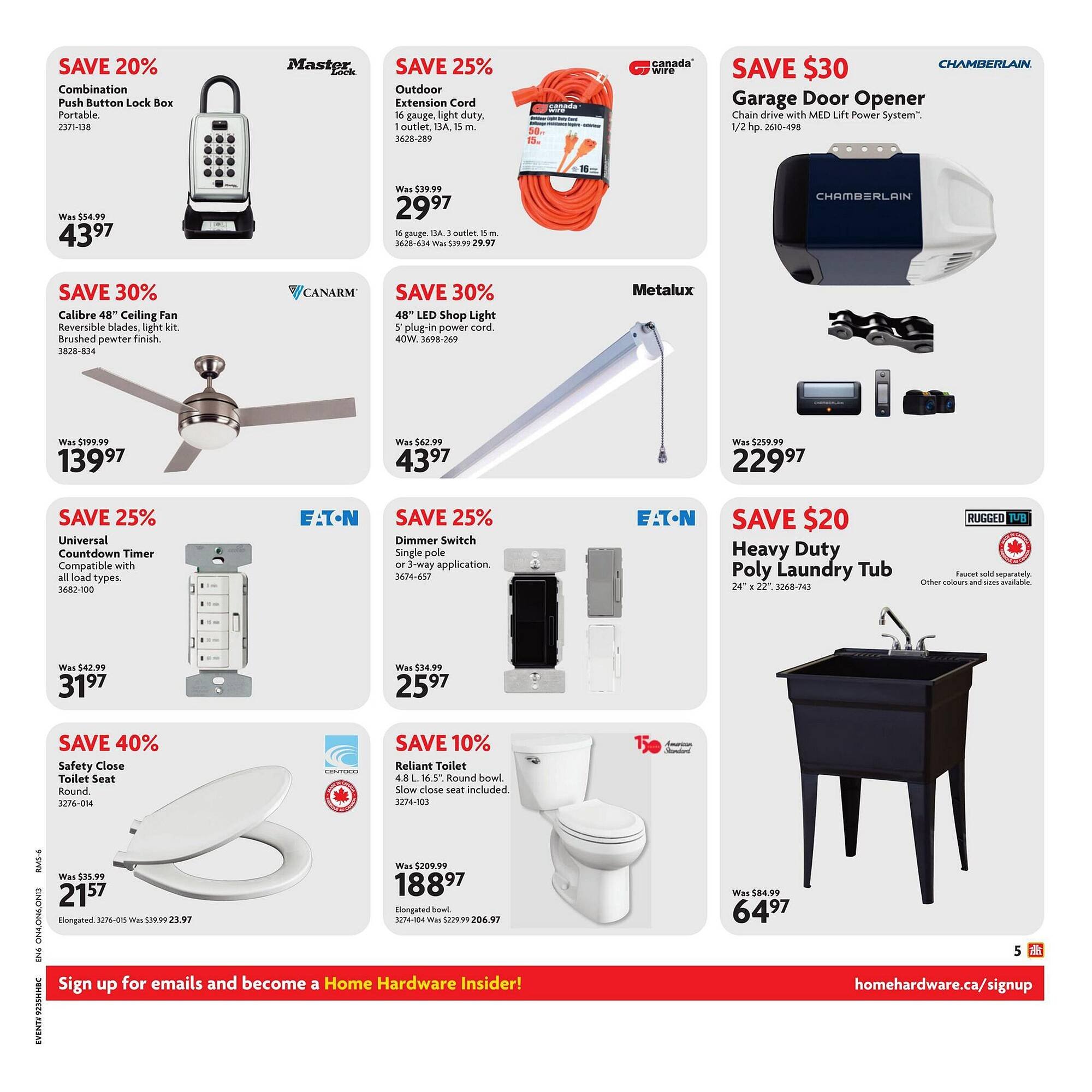 Home Hardware flyer