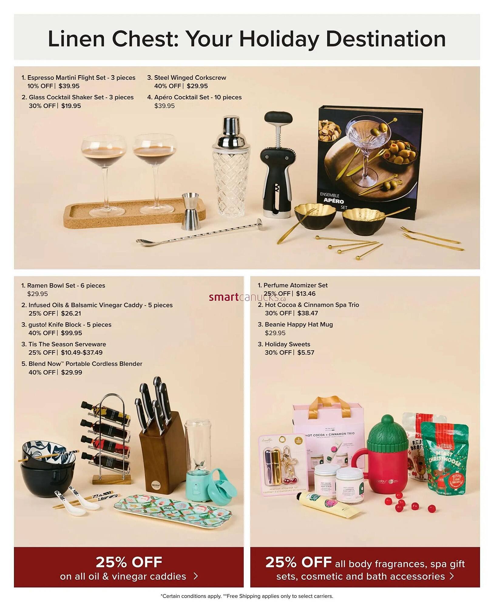 Linen Chest flyer (2025-12-04 - 2025-12-10) | 2