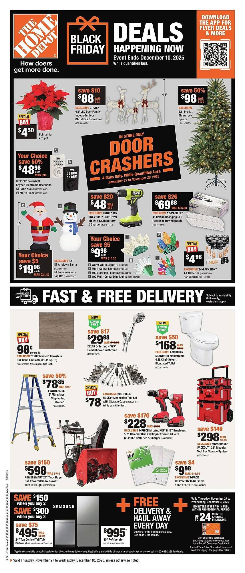 Home Depot flyer (2025-11-27 - 2025-12-18) | 1