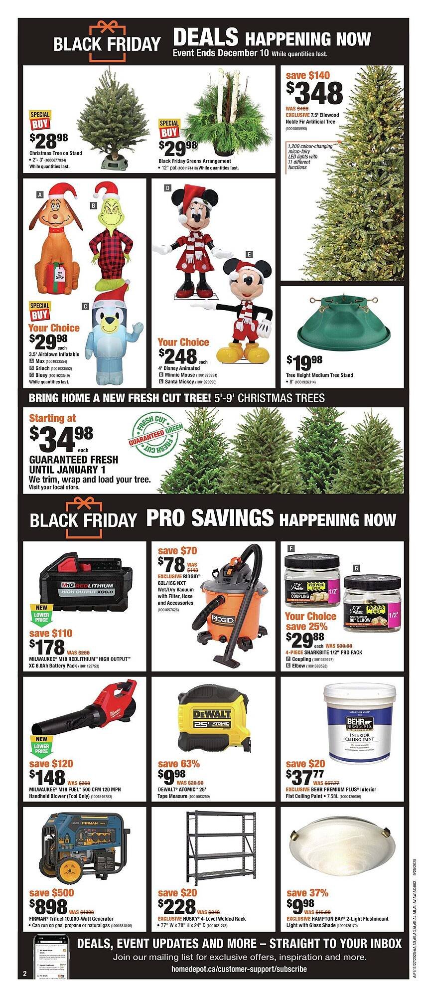 Home Depot flyer (2025-11-27 - 2025-12-18) | 2