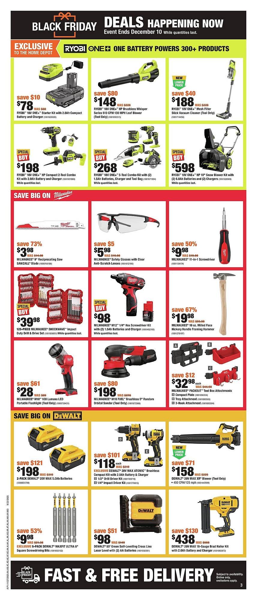 Home Depot flyer (2025-11-27 - 2025-12-18) | 3