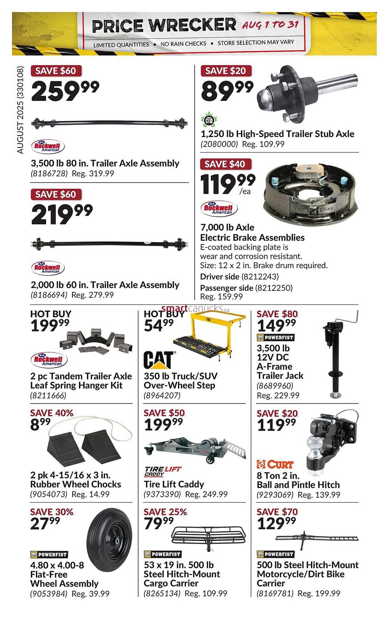 Princess Auto flyer