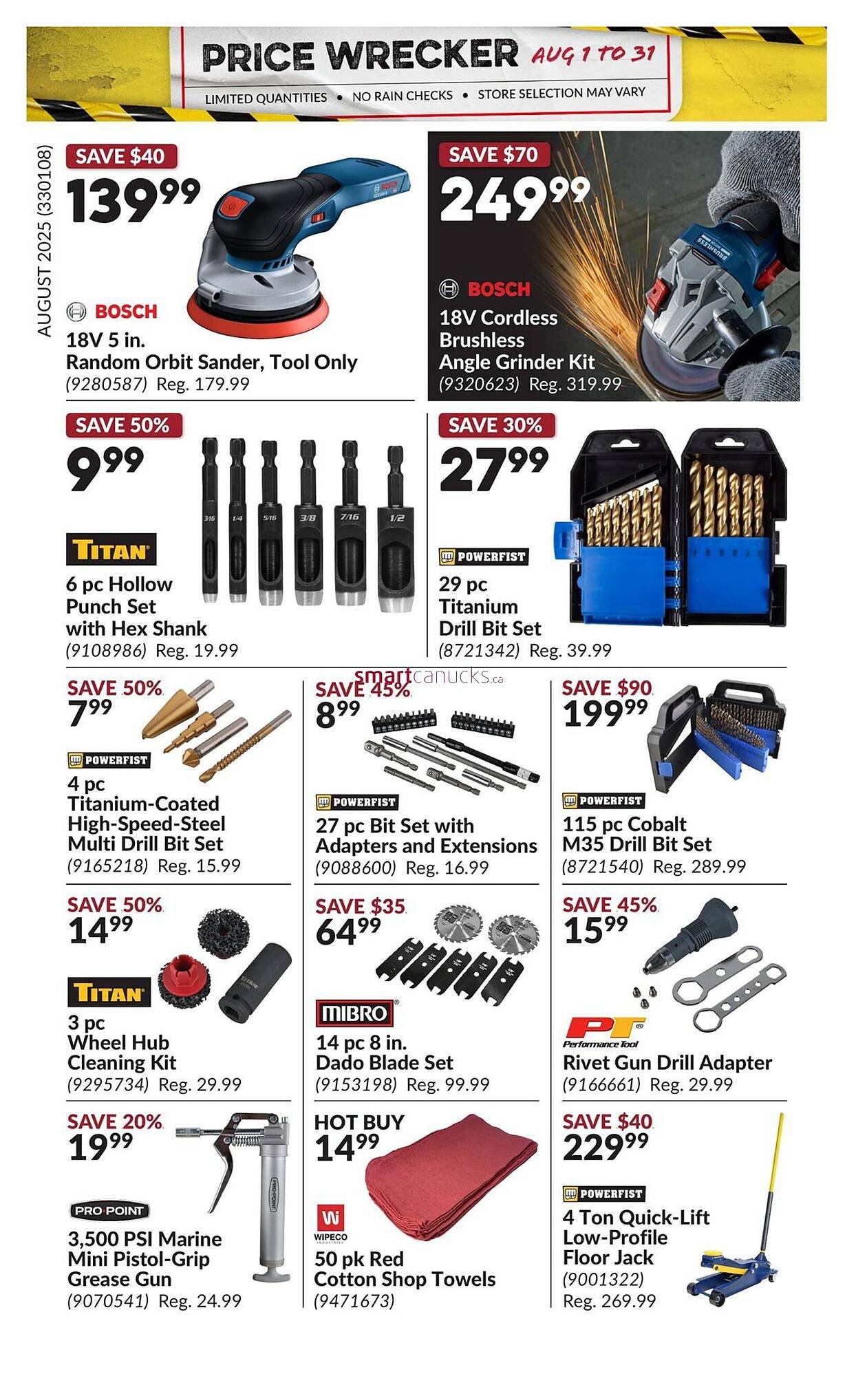 Princess Auto flyer