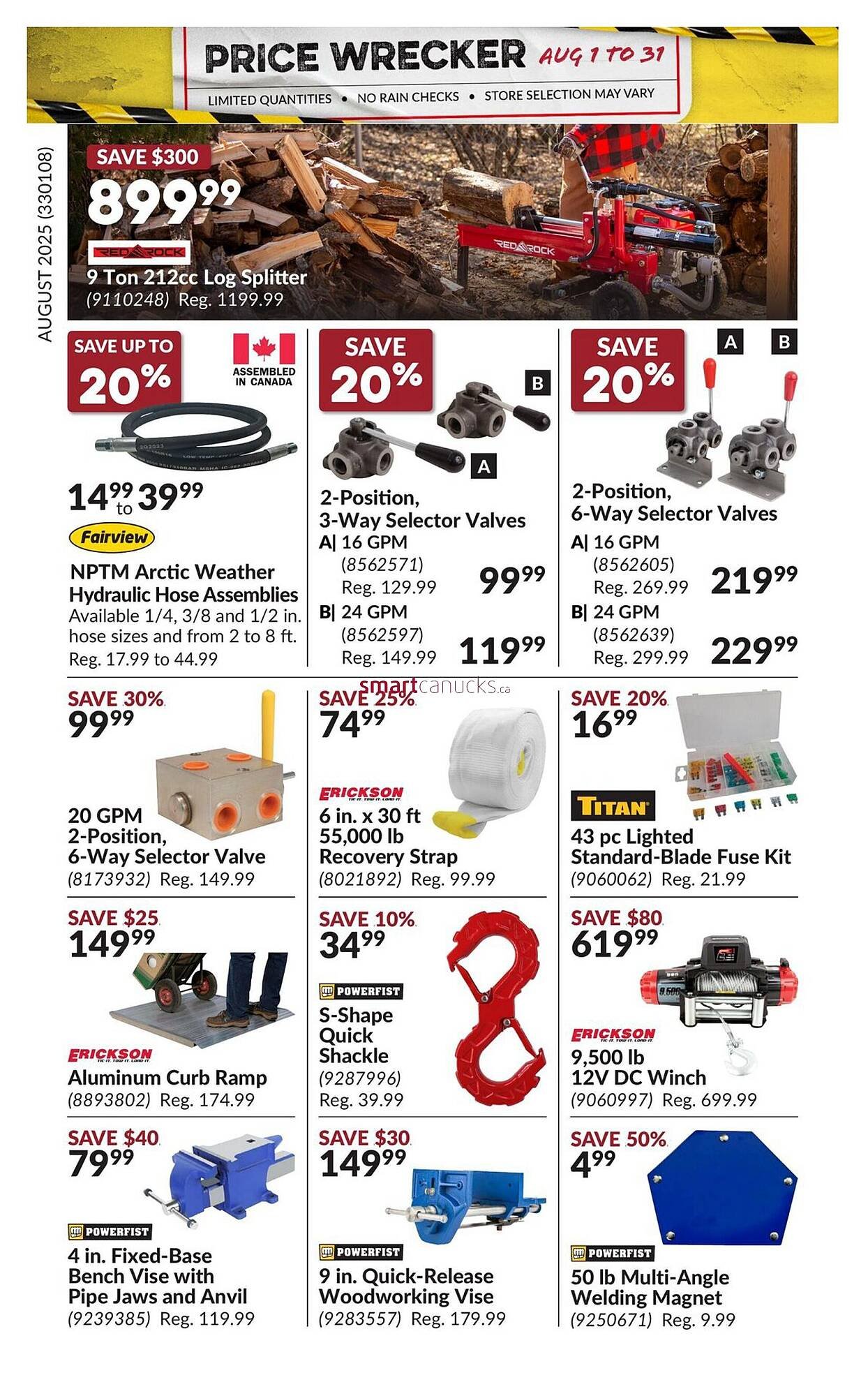Princess Auto flyer