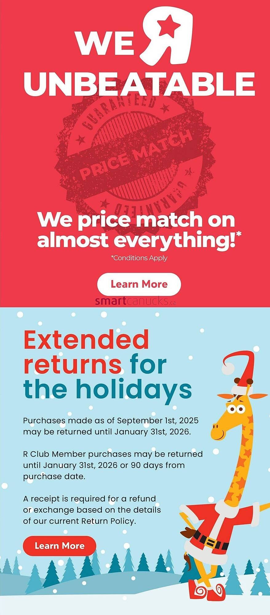Toys R us flyer