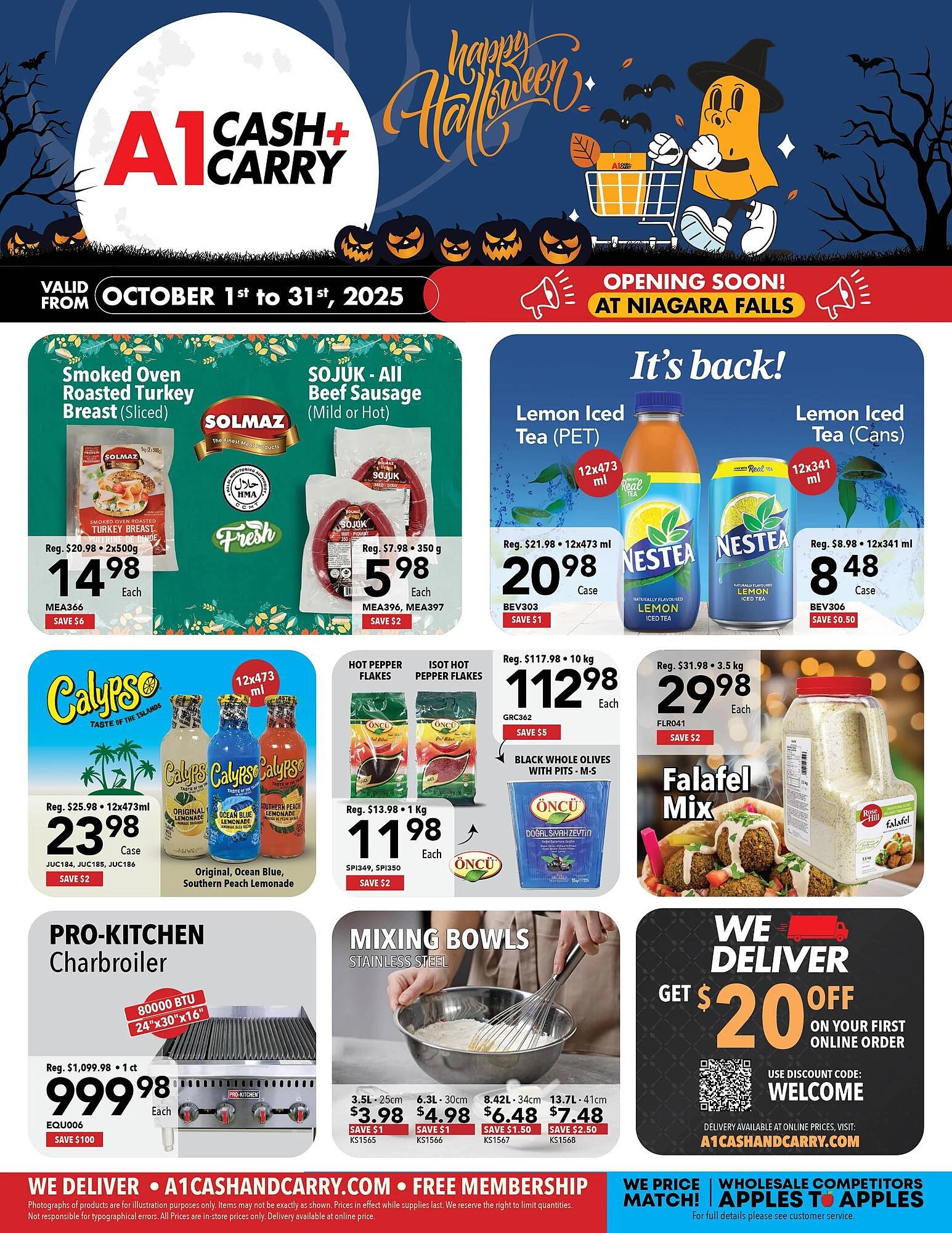 A1 Cash And Carry flyer