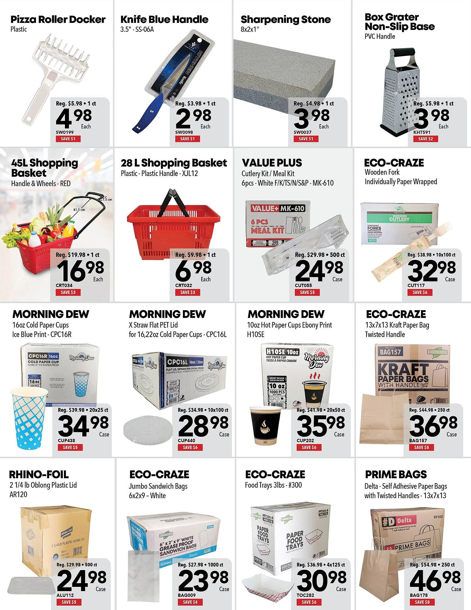 A1 Cash And Carry flyer