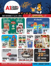 A1 Cash And Carry flyer
