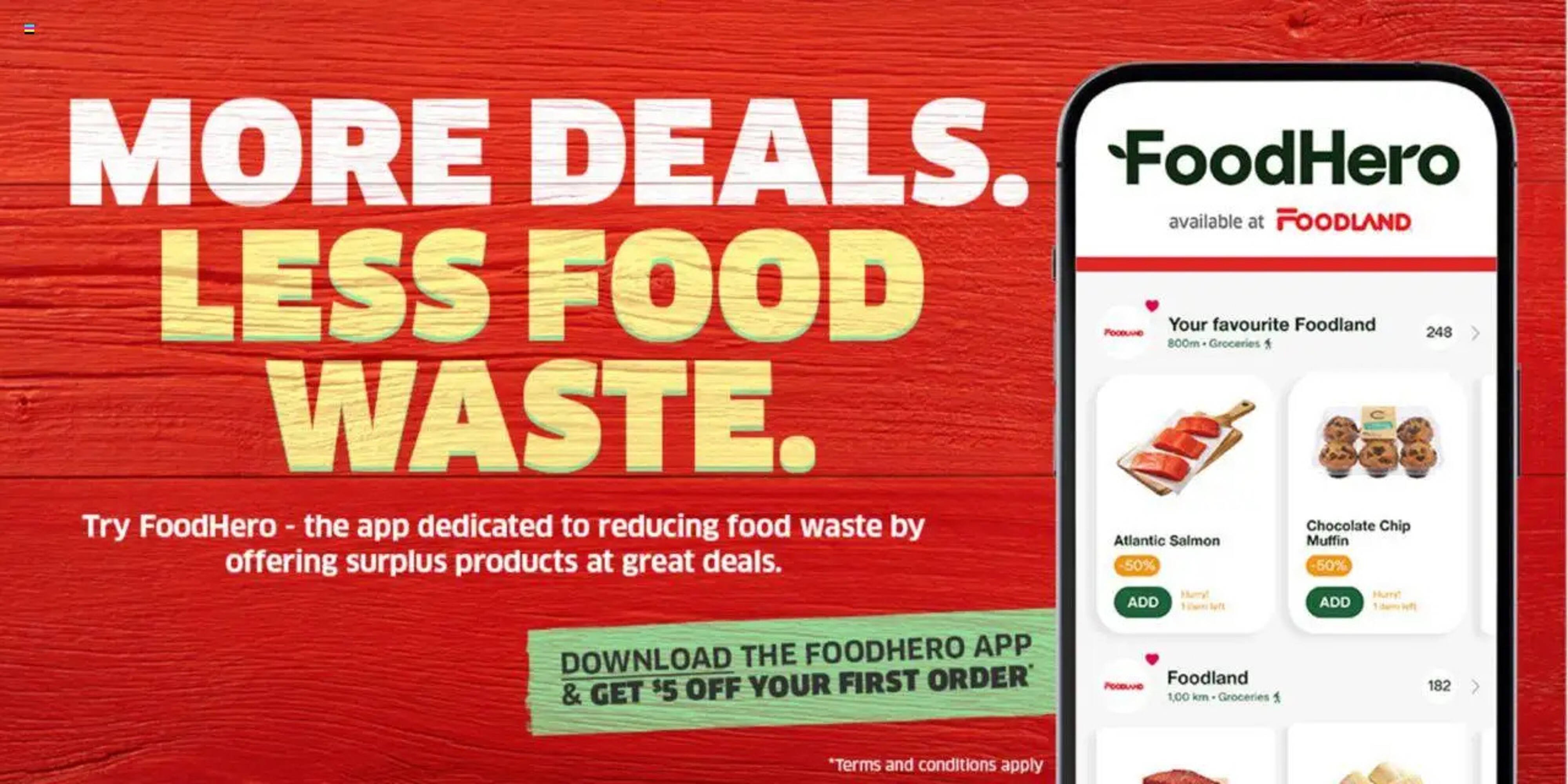 Foodland flyer