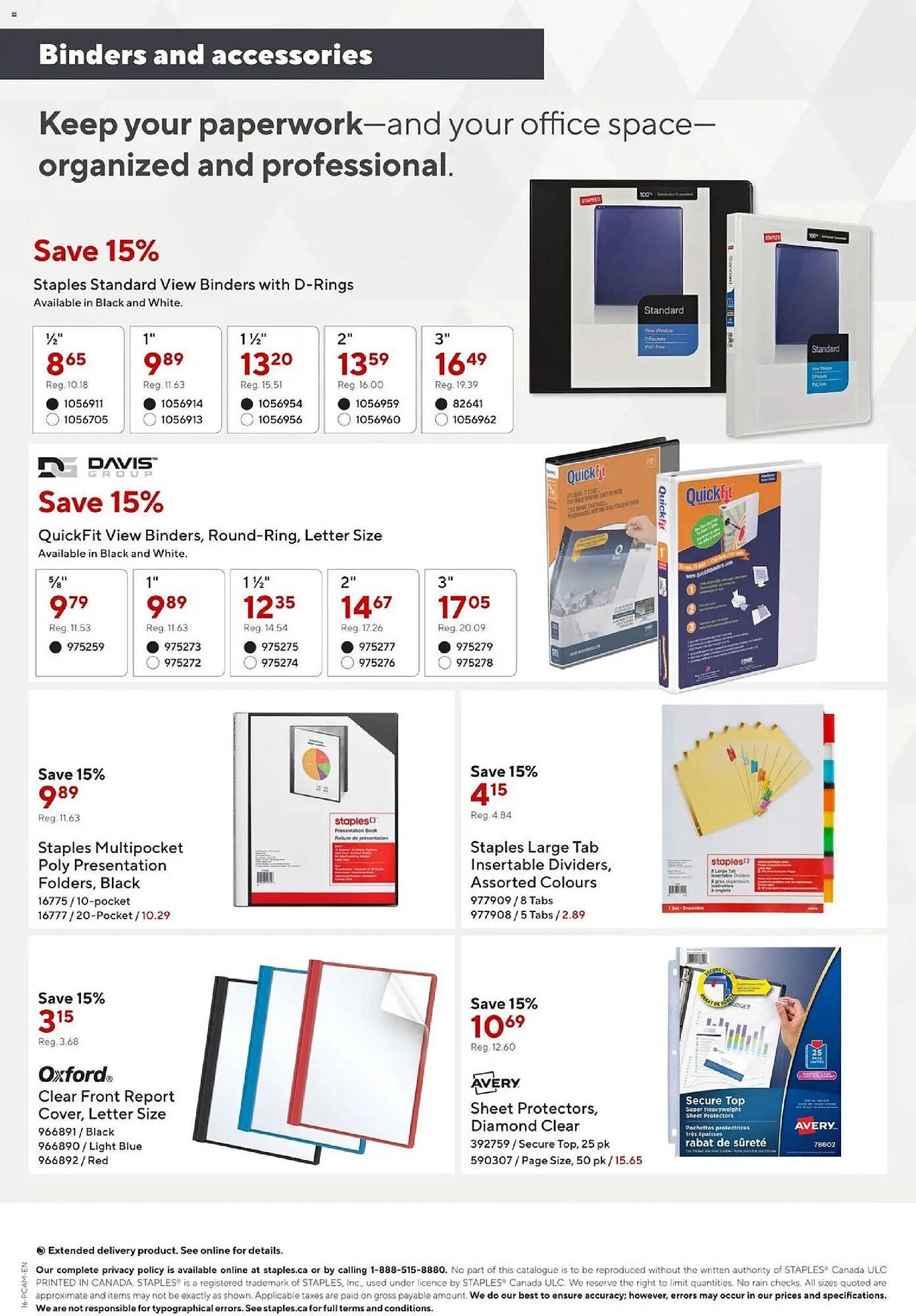 Staples flyer (2025-11-07 - 2025-11-20) | 16