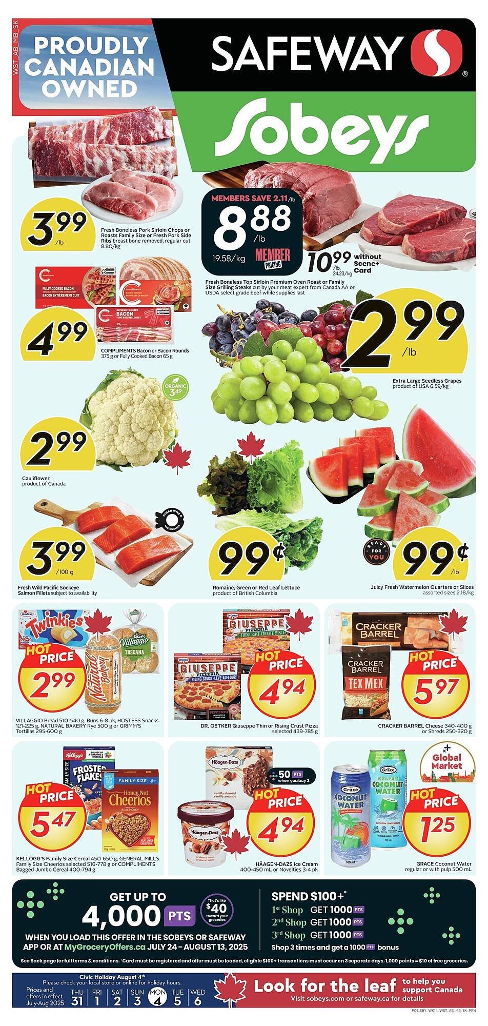 Safeway flyer (2025-07-31 - 2025-08-06) | 1