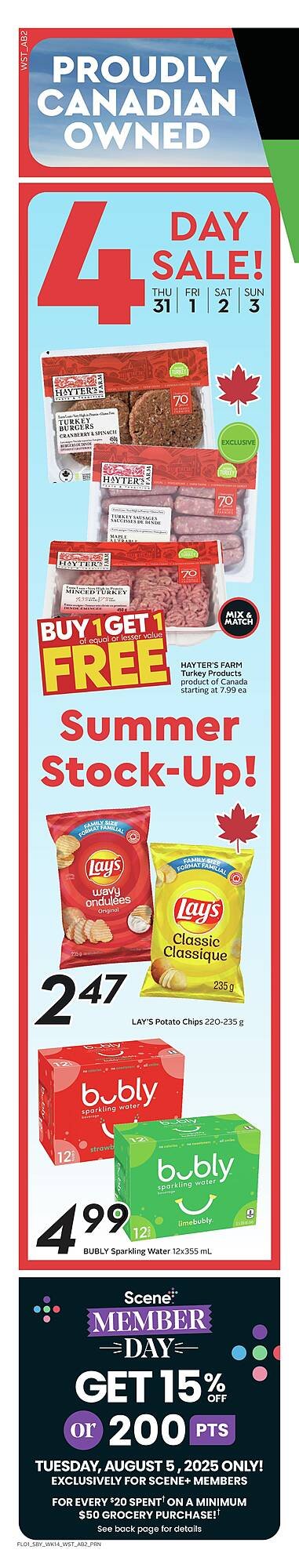 Safeway flyer