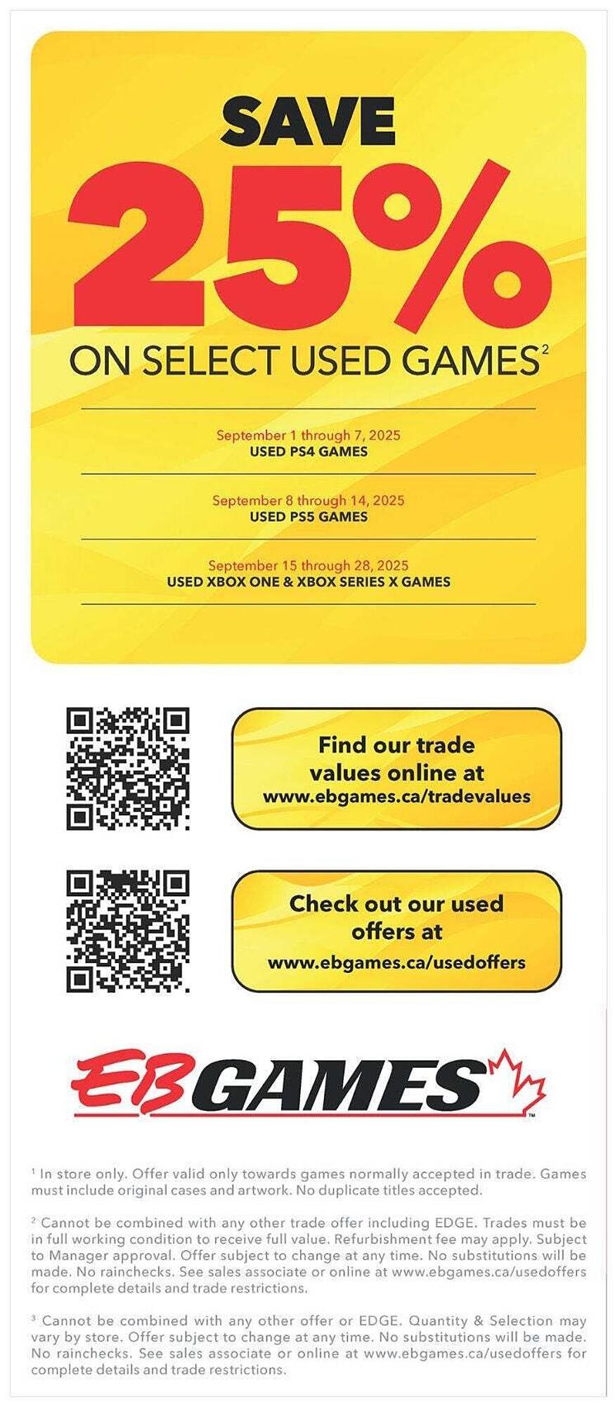 GameStop flyer