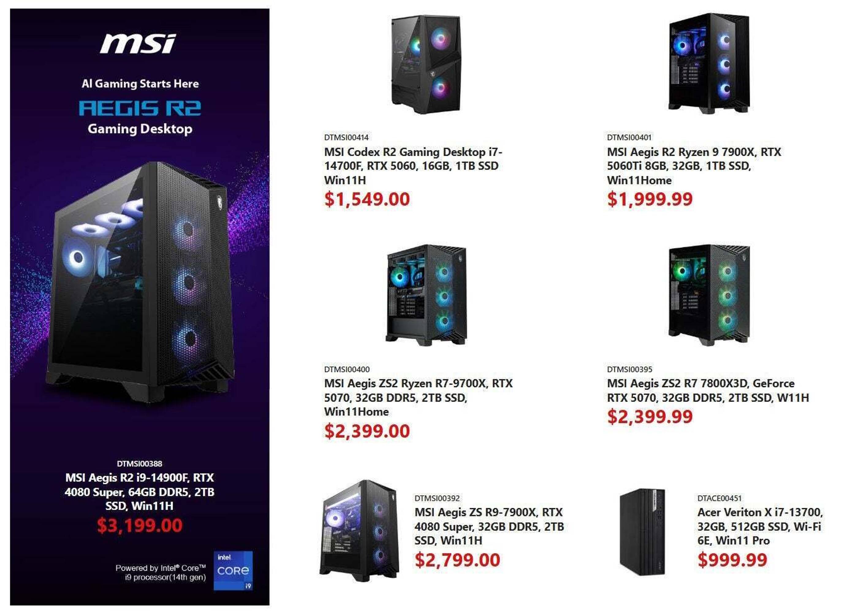 Canada Computers flyer