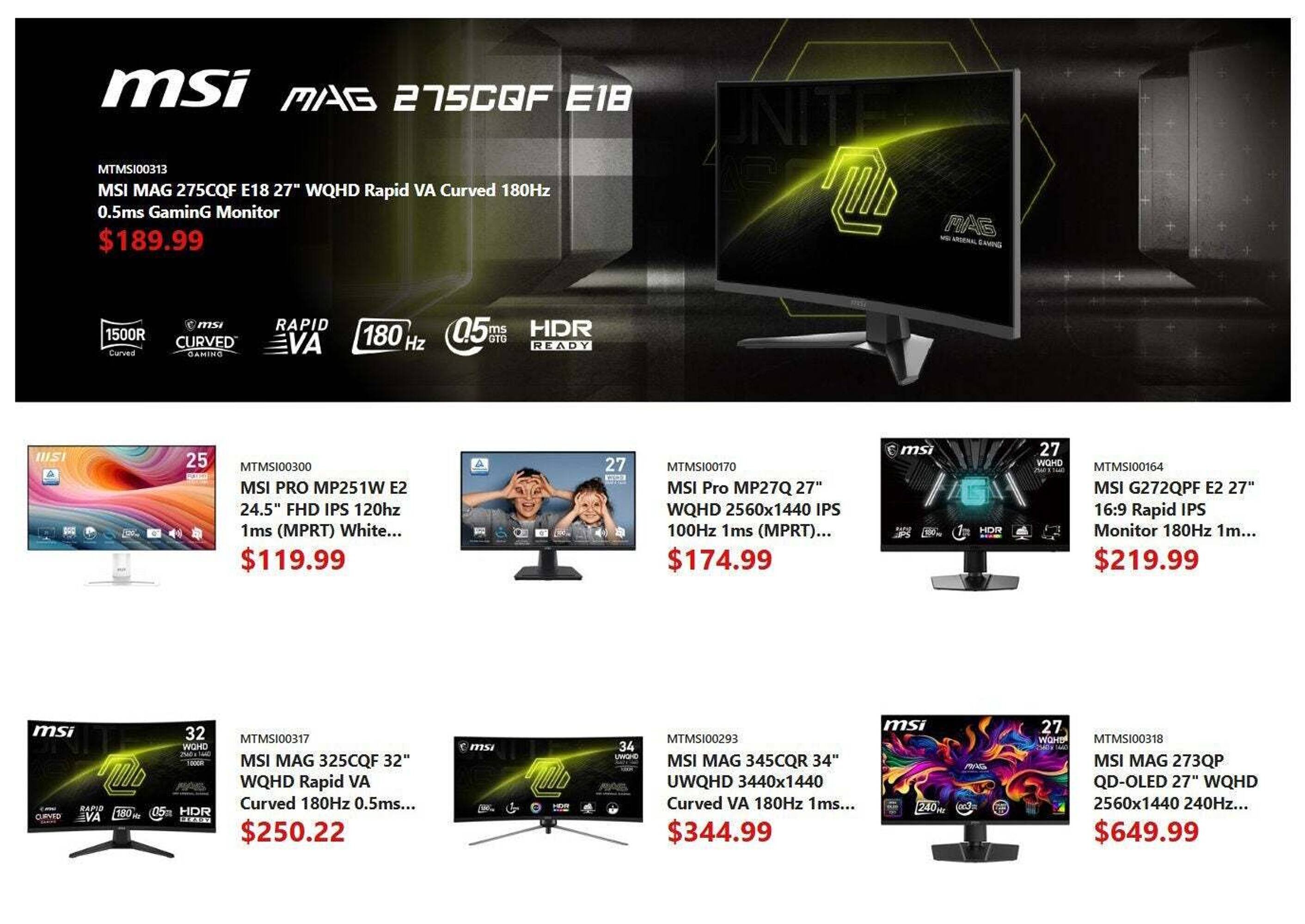 Canada Computers flyer
