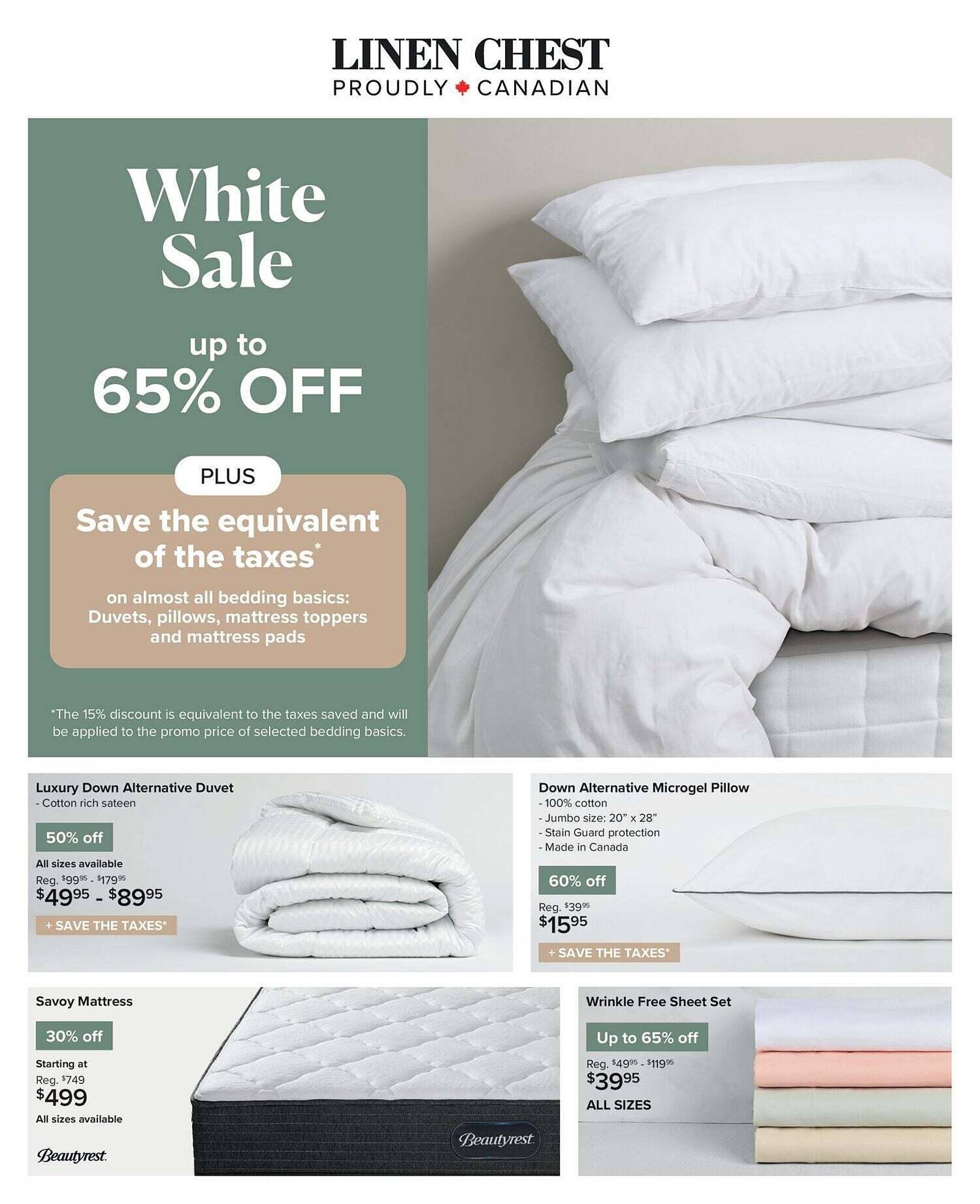 Linen Chest flyer (2025-07-24 - 2025-07-31) | 1