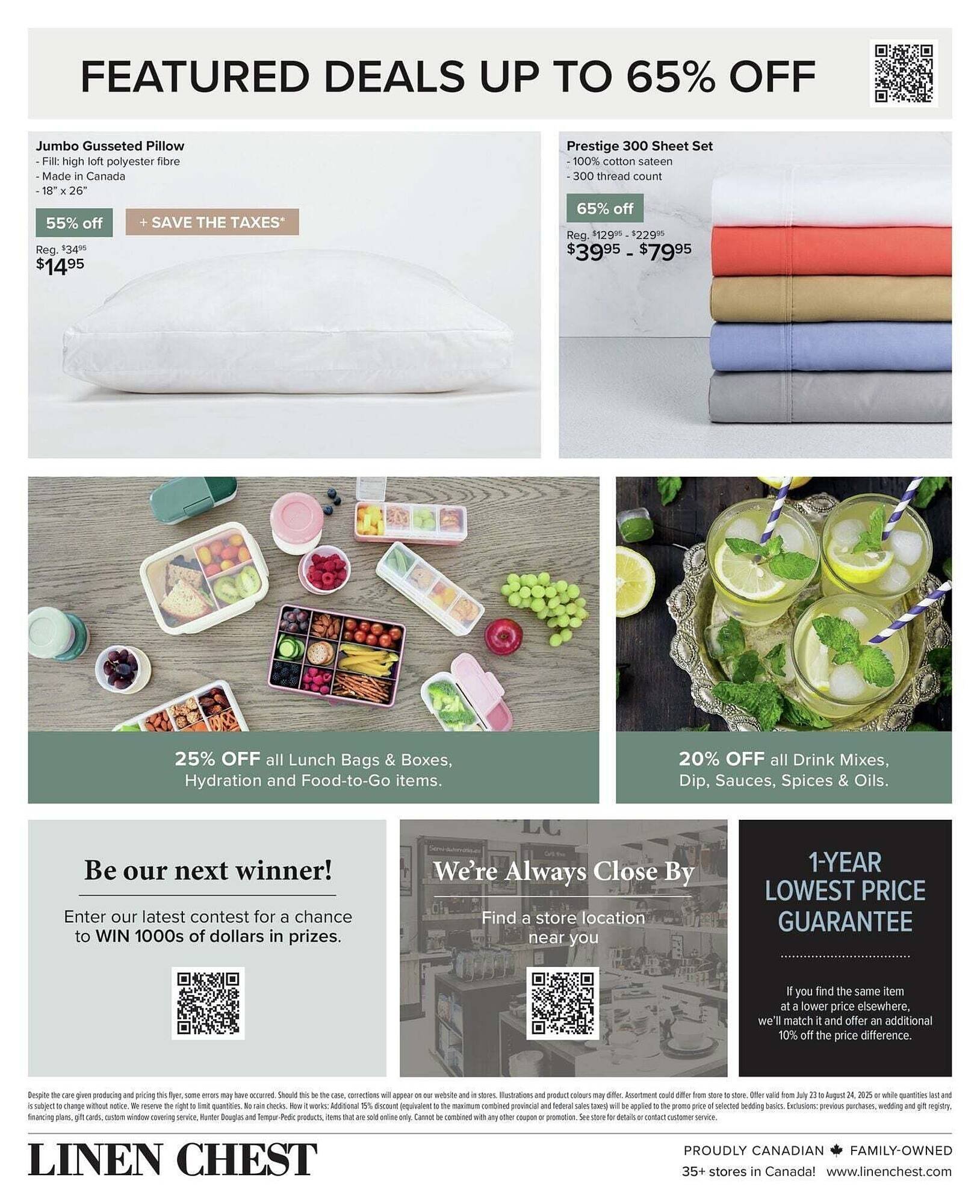 Linen Chest flyer