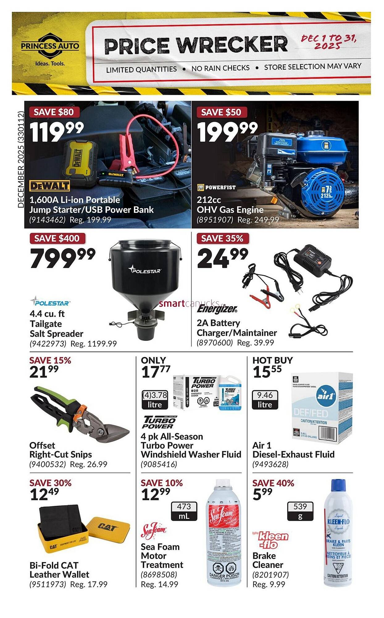 Princess Auto flyer (2025-11-30 - 2025-12-06) | 1