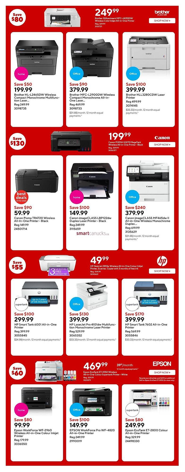Staples flyer