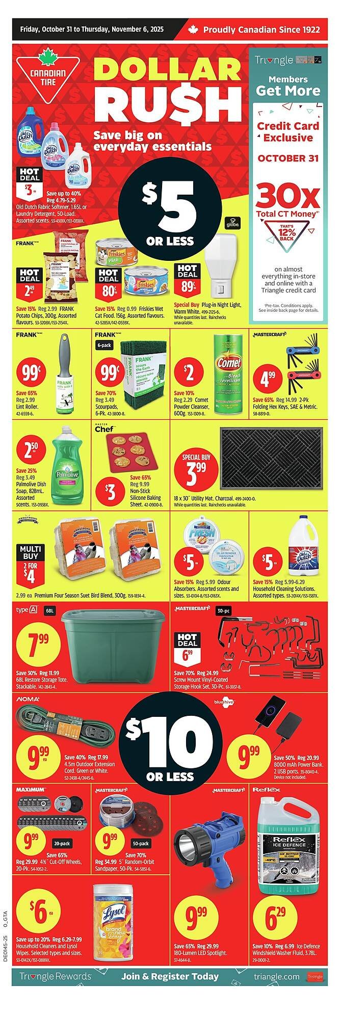 Canadian Tire flyer (2025-10-31 - 2025-11-07) | 1