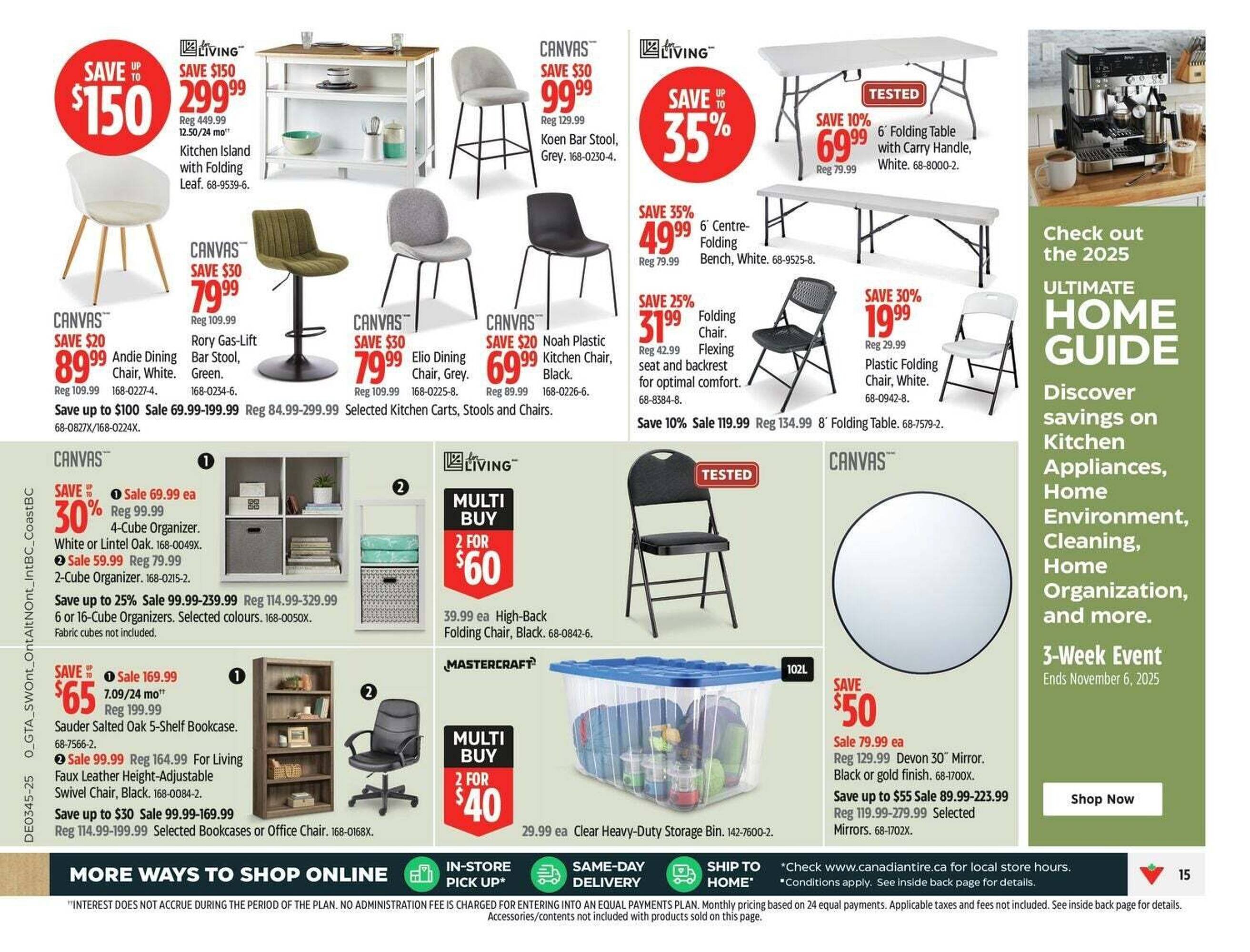Canadian Tire flyer (2025-10-31 - 2025-11-07) | 21