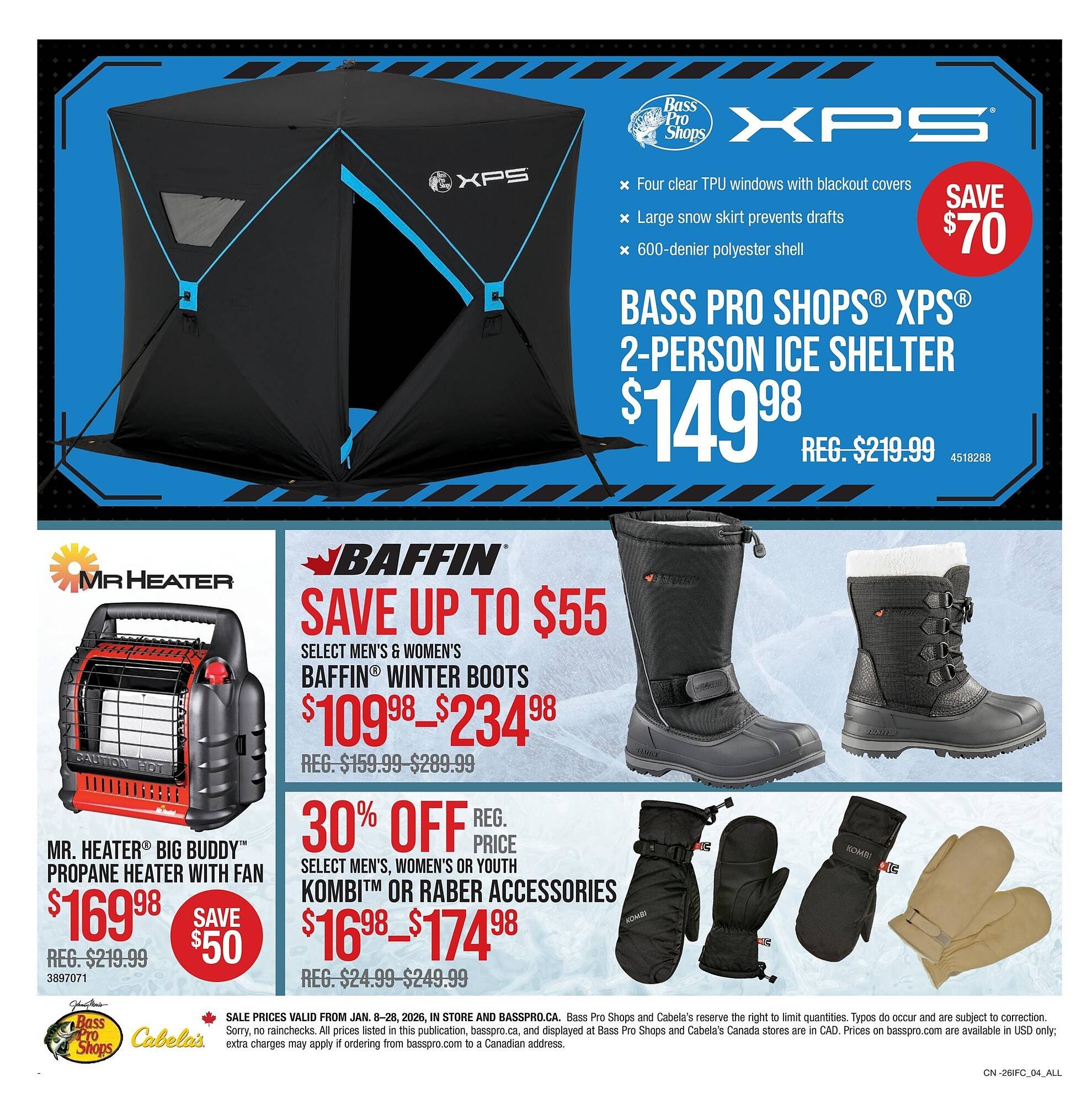 Bass Pro flyer (2026-01-08 - 2026-01-28) | 4