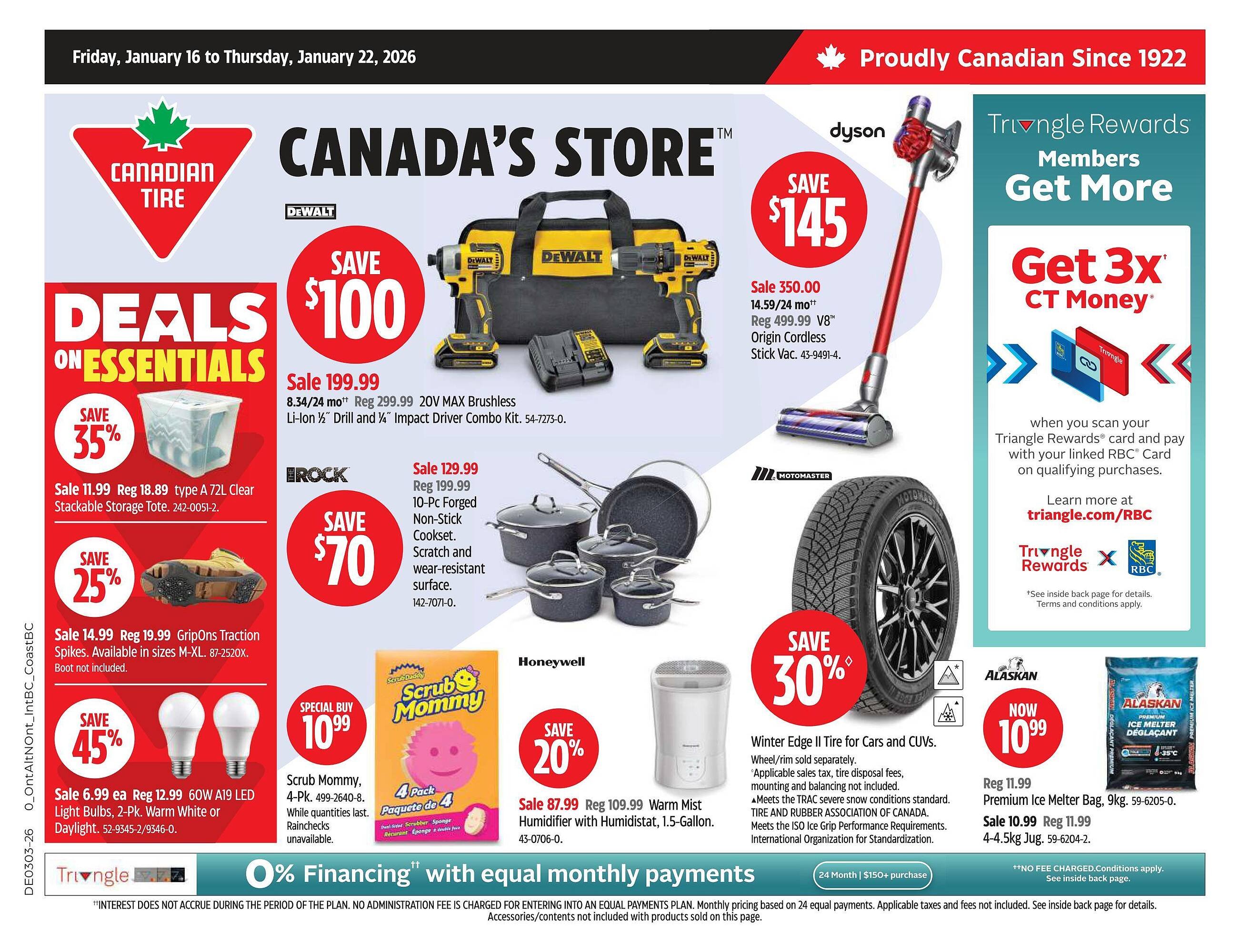 Canadian Tire flyer (2026-01-16 - 2026-01-22) | 1