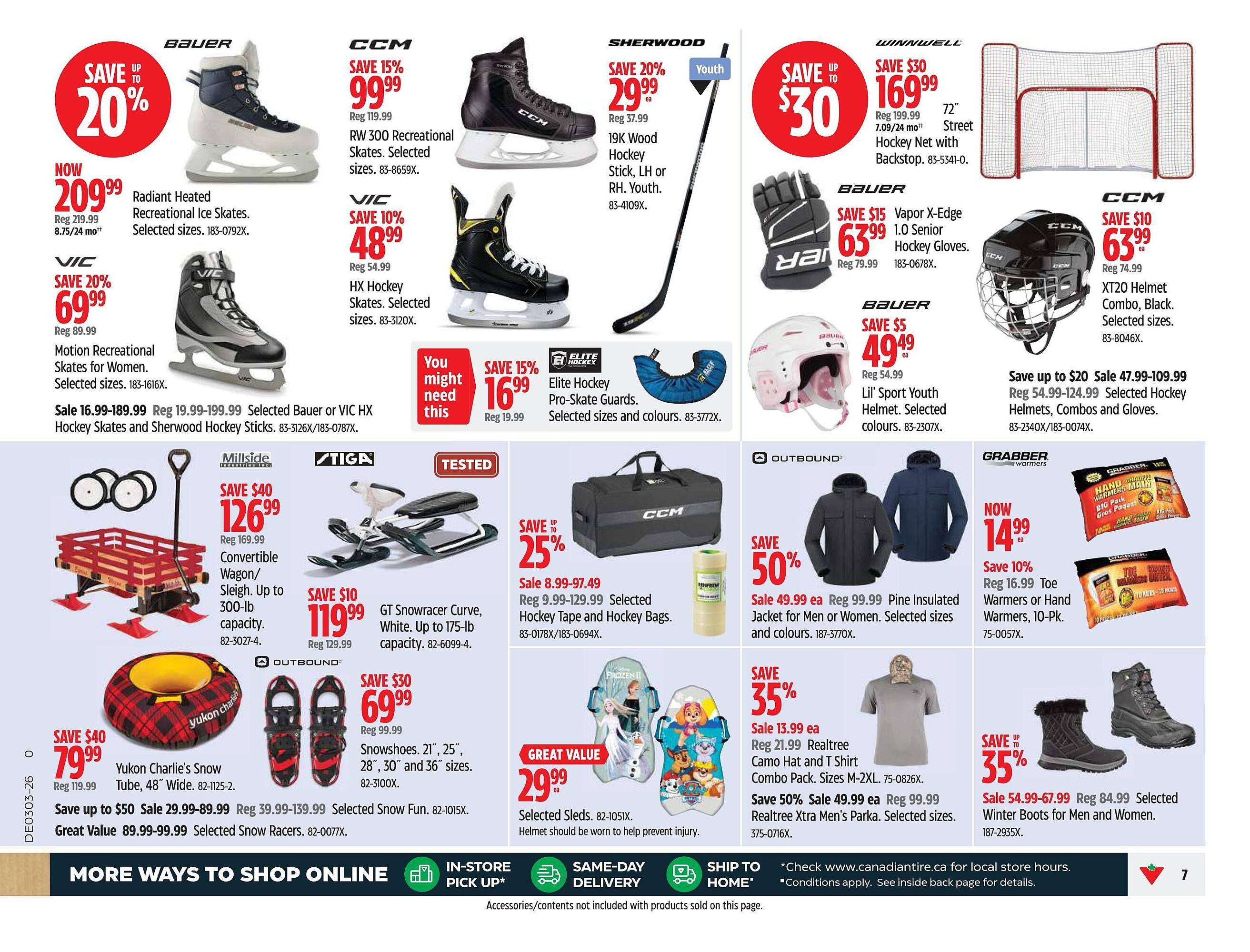 Canadian Tire flyer