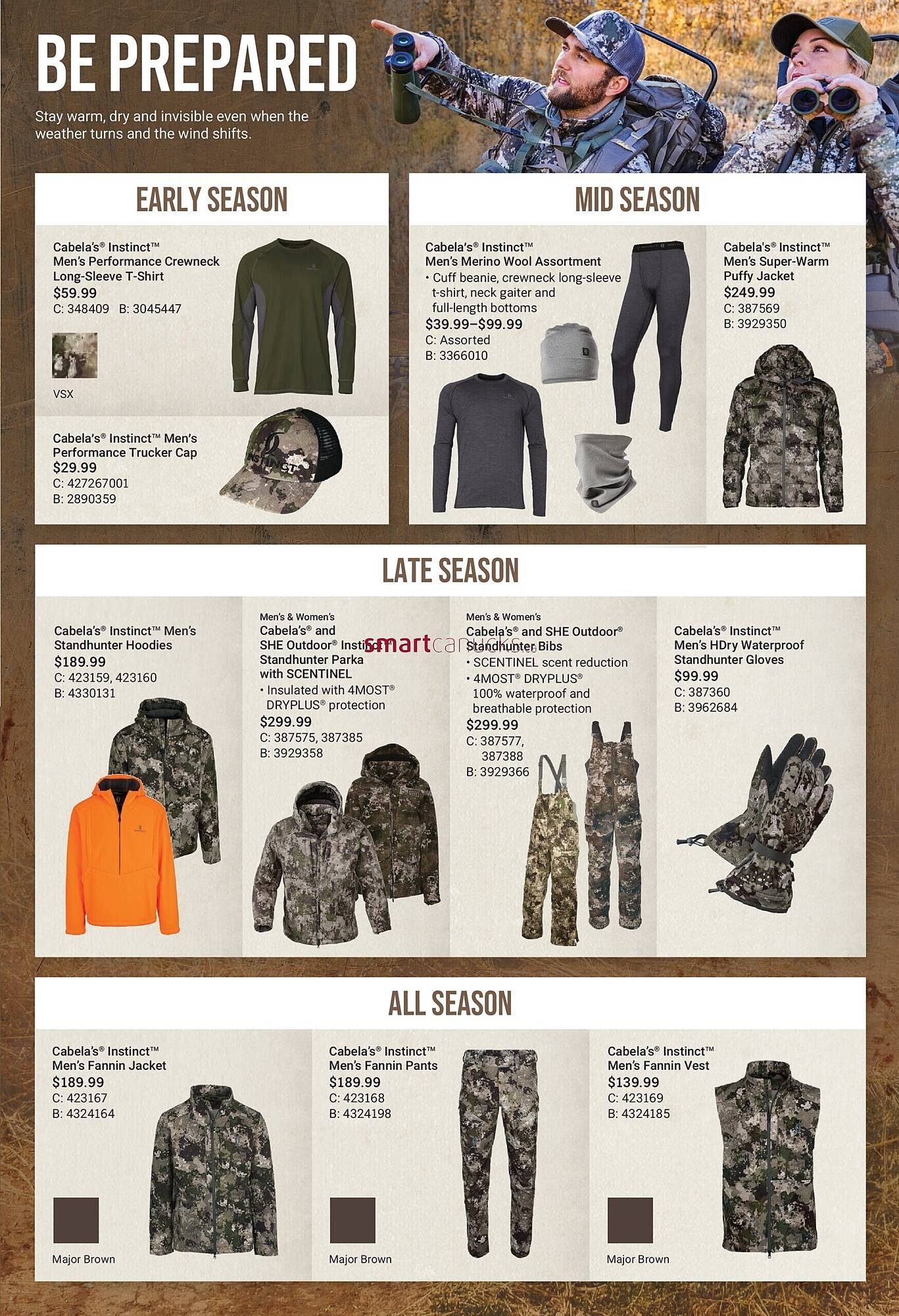 Cabela's flyer