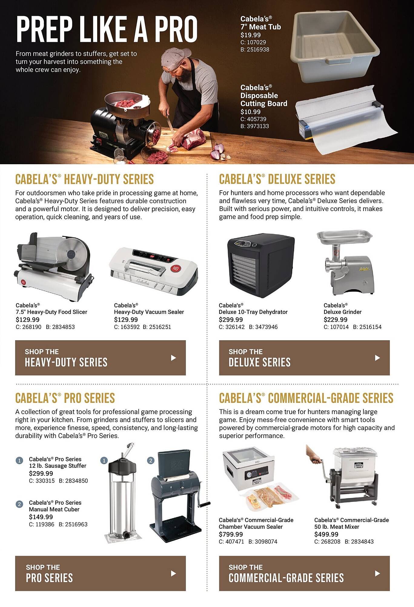 Cabela's flyer
