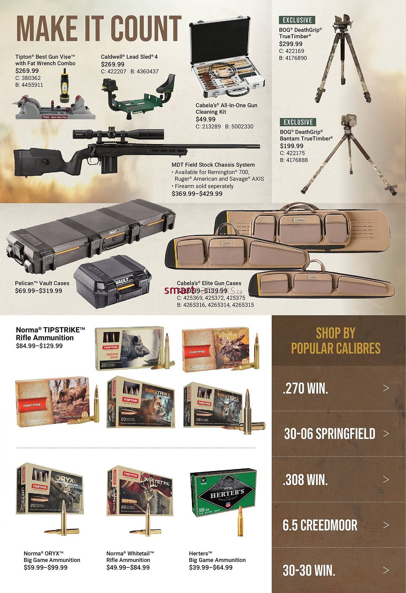 Cabela's flyer