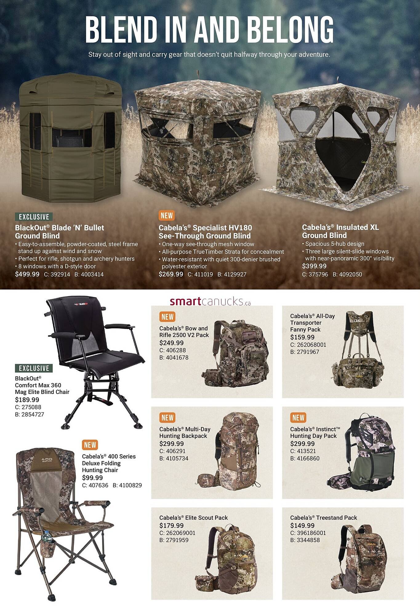 Cabela's flyer