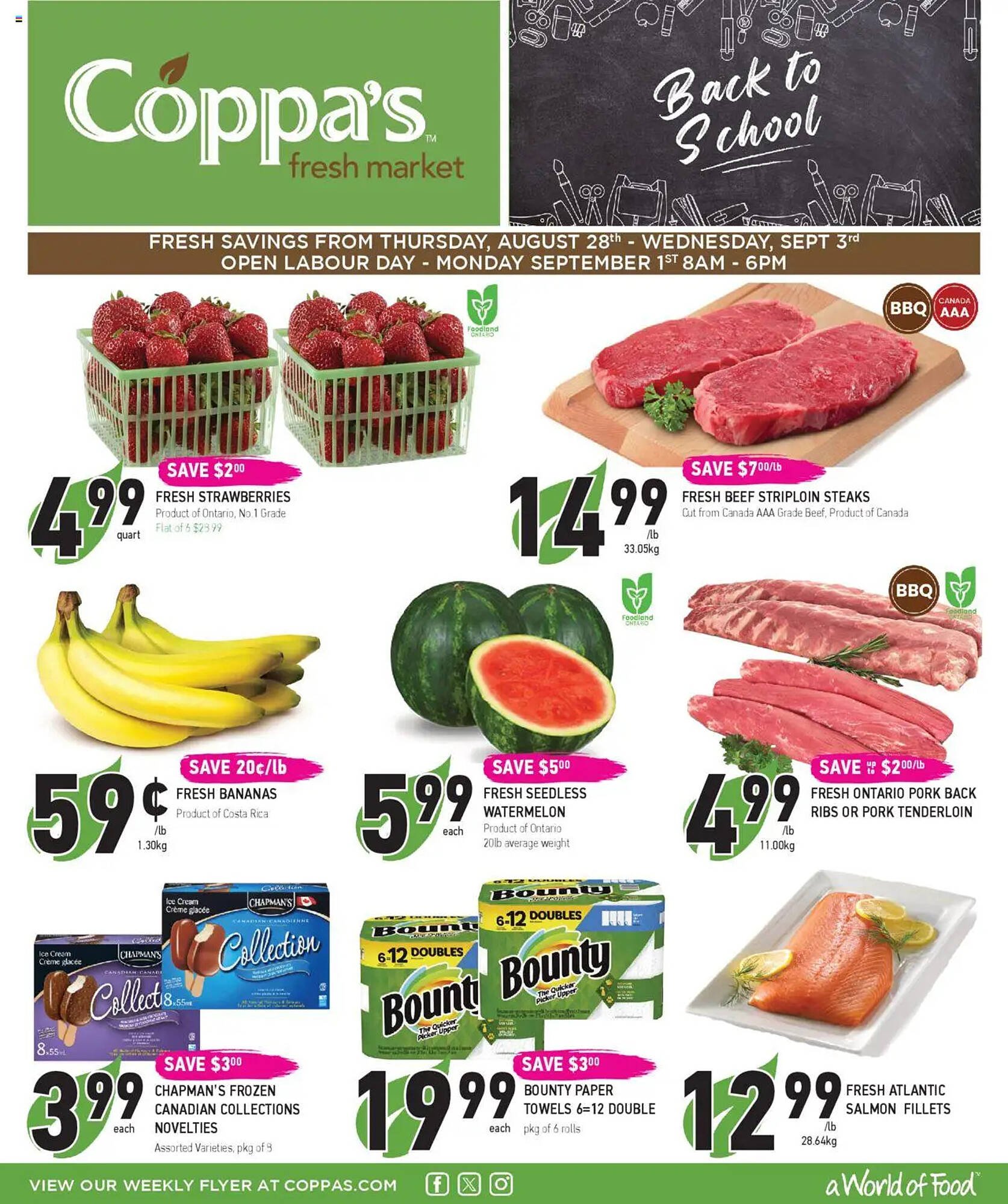 Coppa&#039;s Fresh Market flyer (2025-08-28 - 2025-09-03) | 1