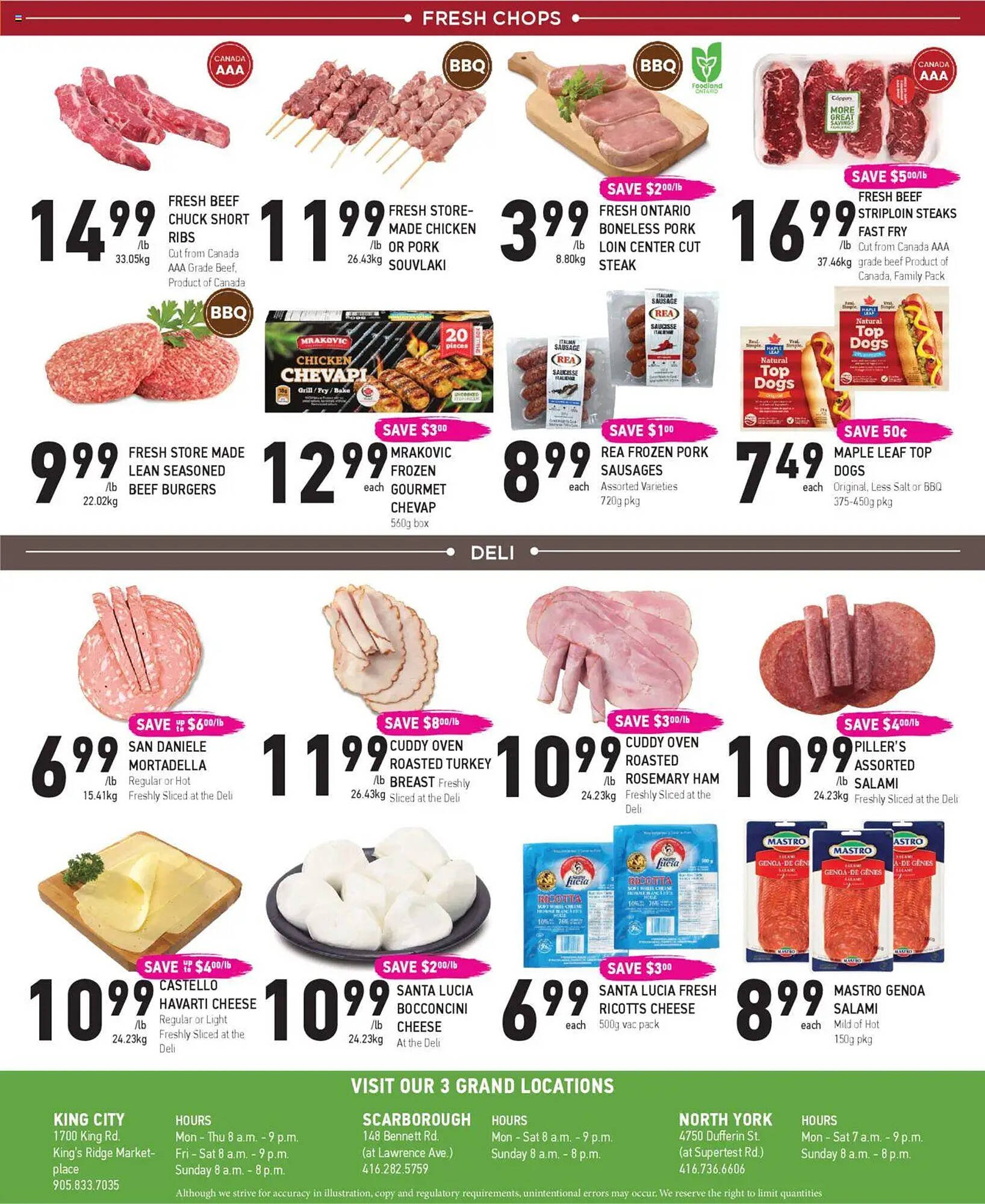 Coppa's Fresh Market flyer