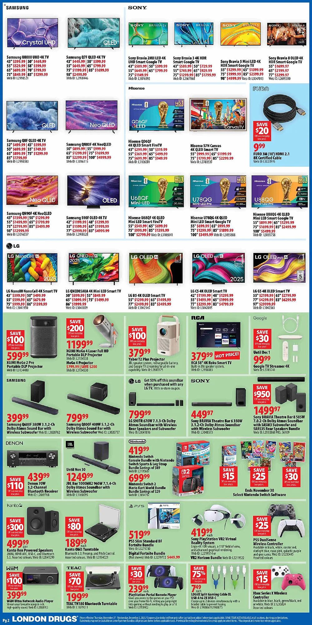 London Drugs flyer (2025-11-27 - 2025-12-04) | 2