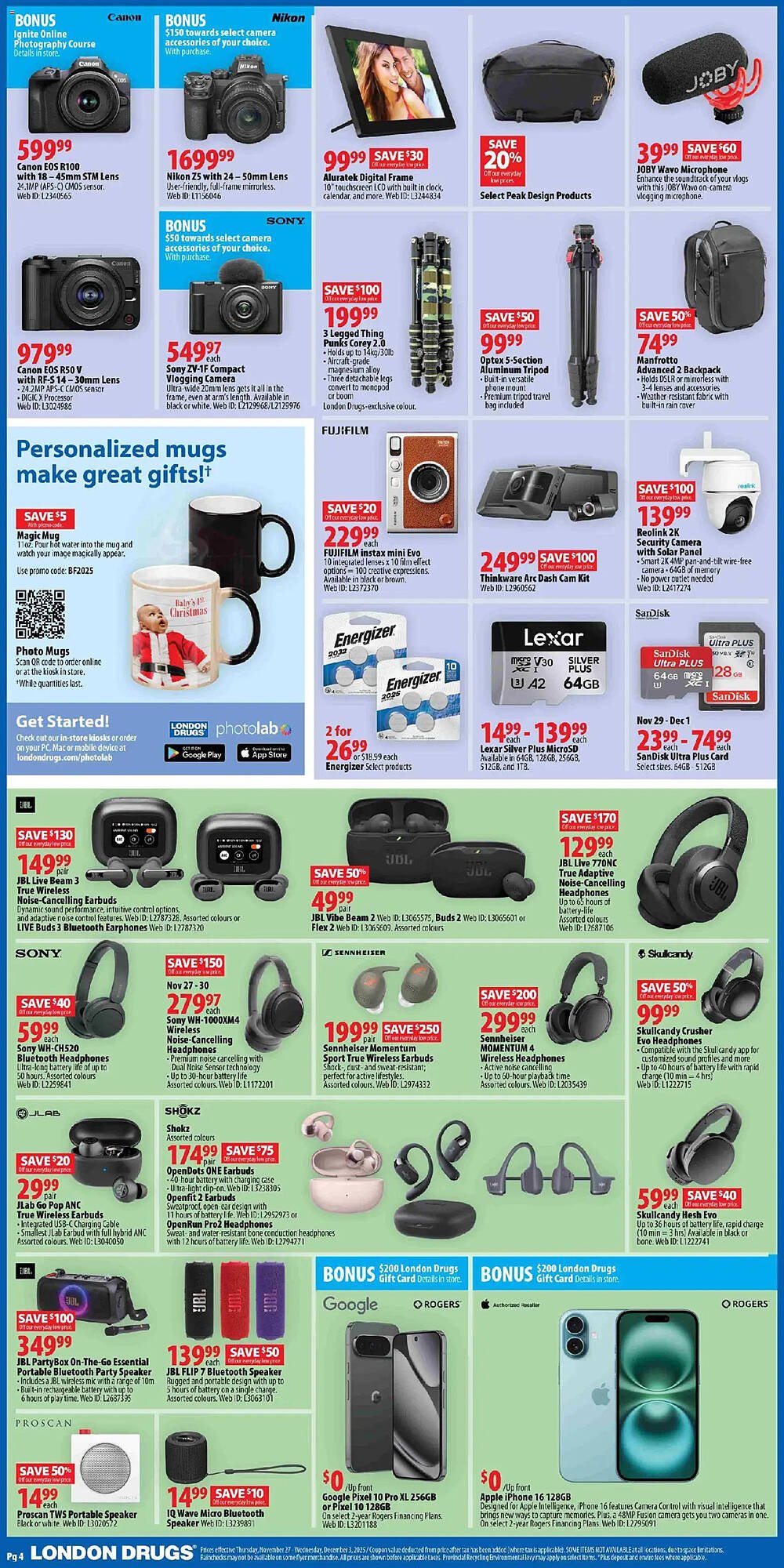 London Drugs flyer (2025-11-27 - 2025-12-04) | 4