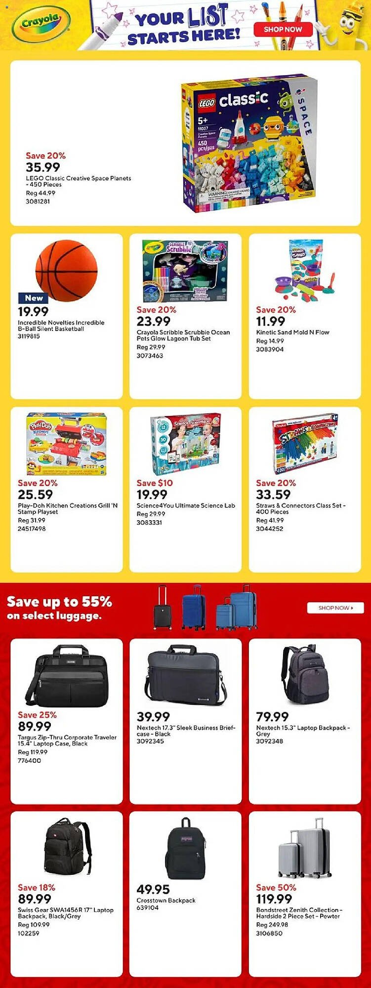 Staples flyer