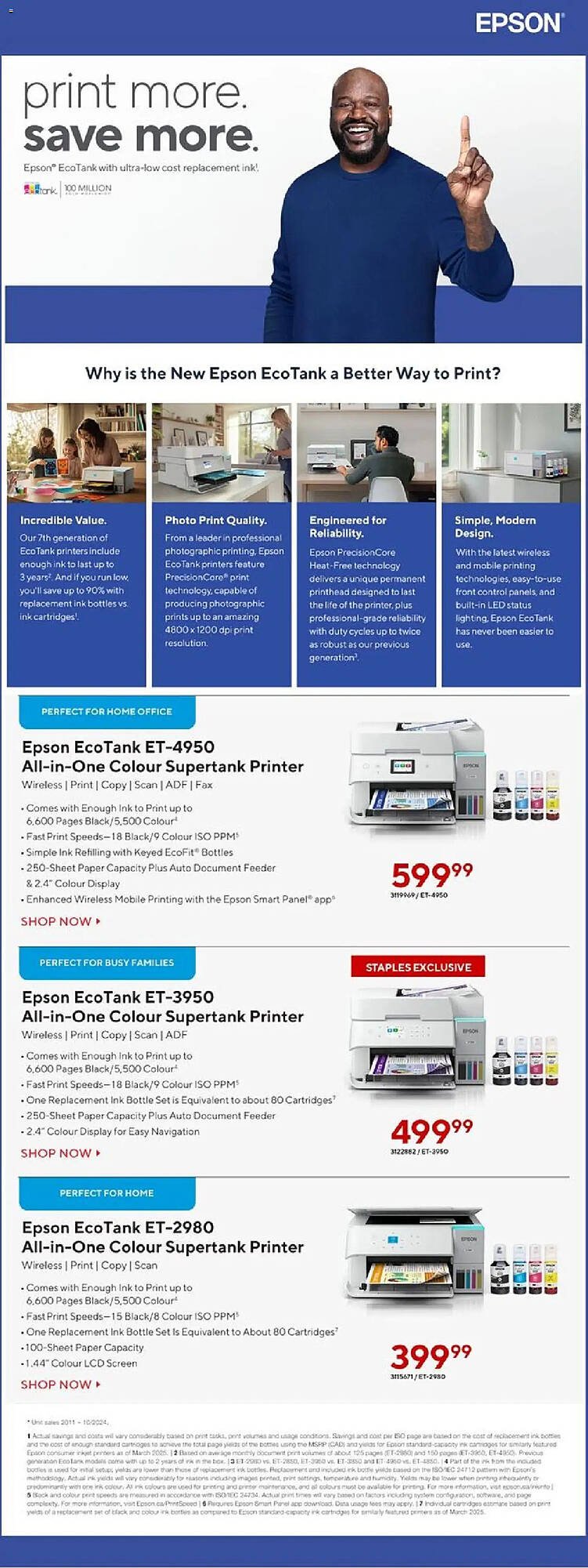 Staples flyer