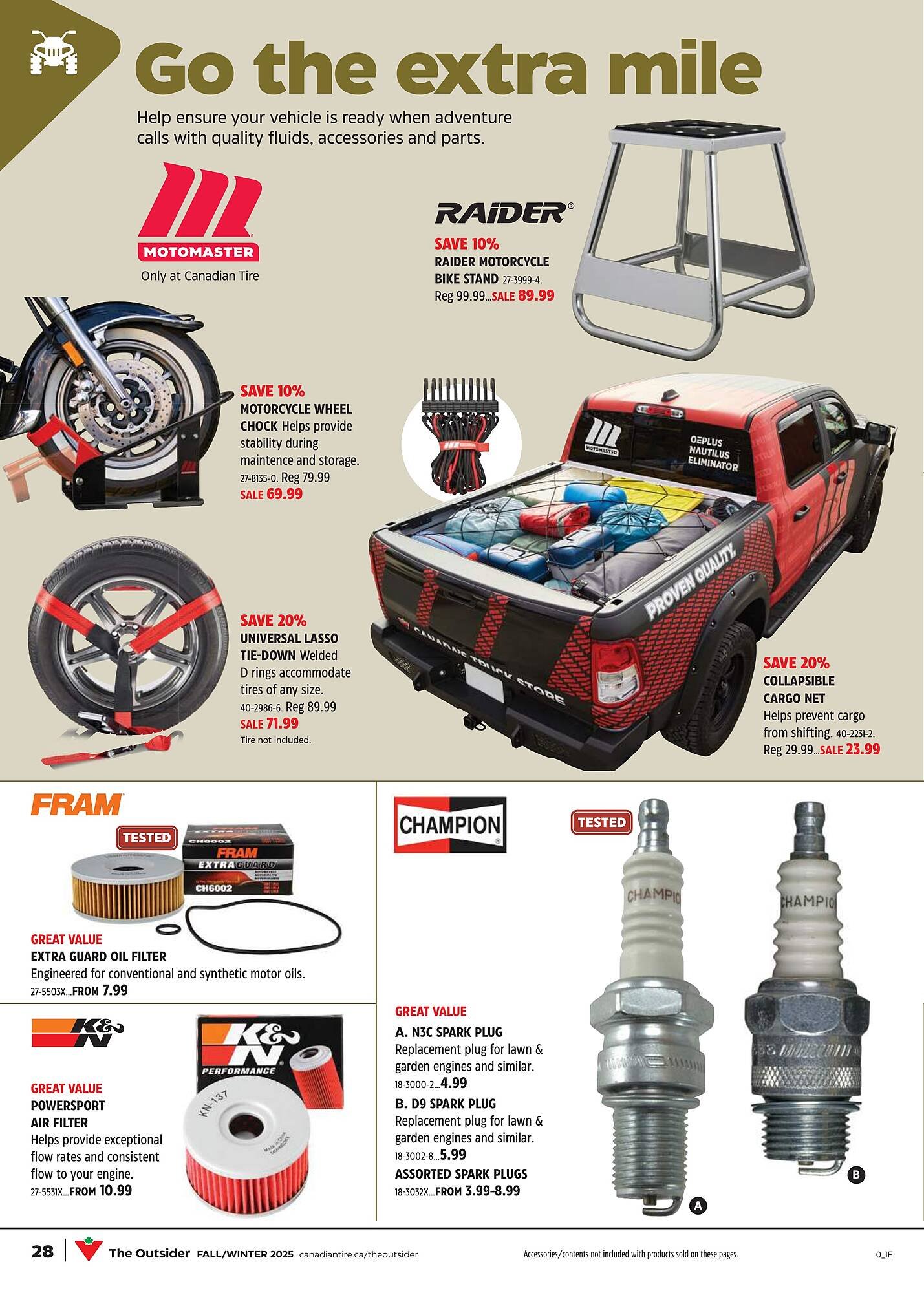 Canadian Tire flyer