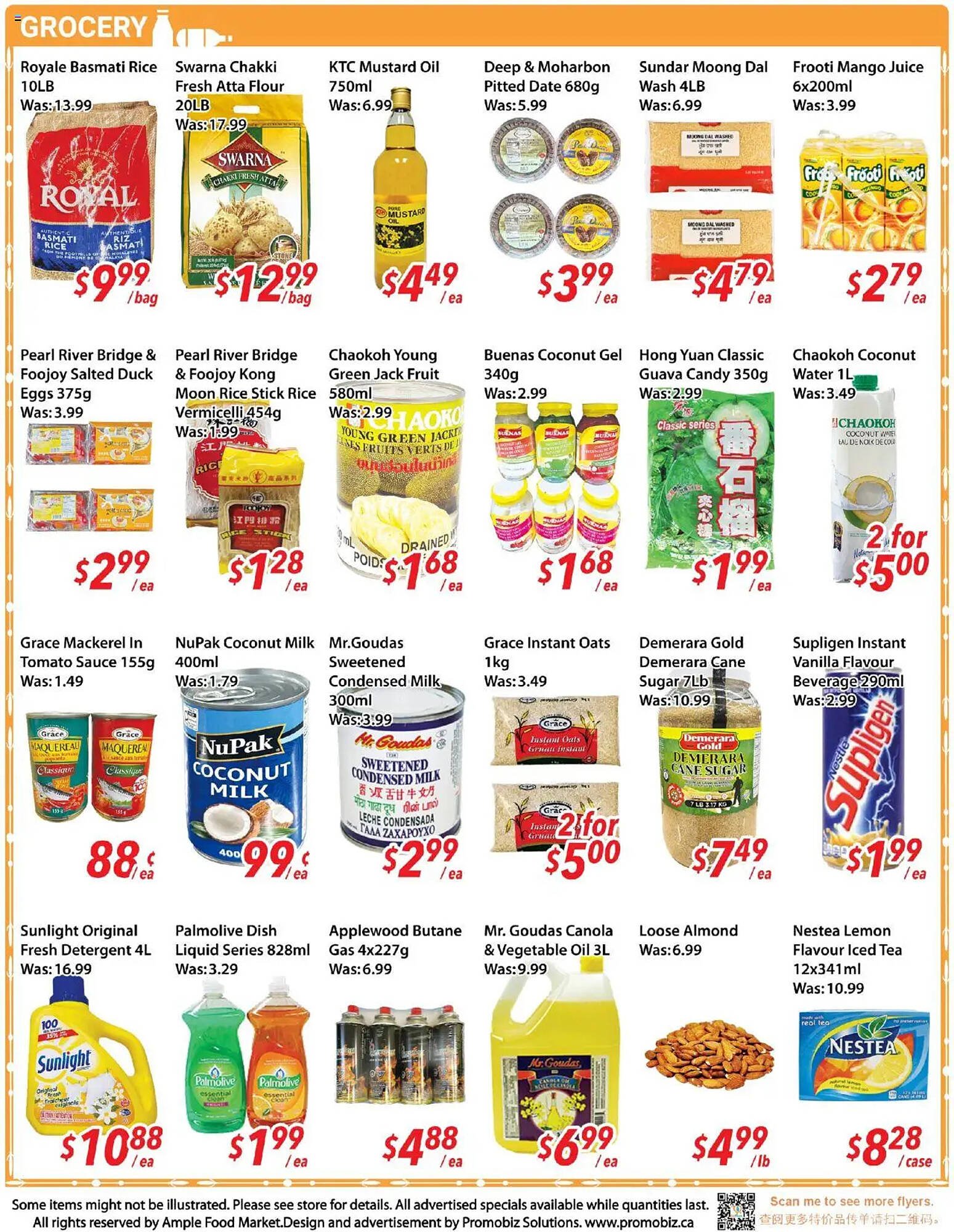 Ample Food Market flyer