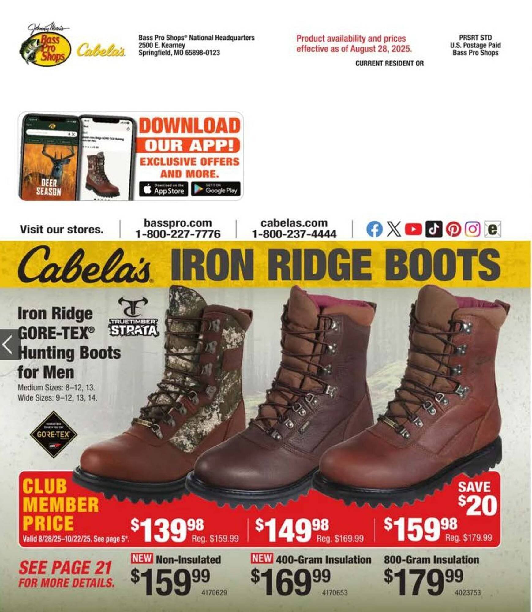 Bass Pro flyer