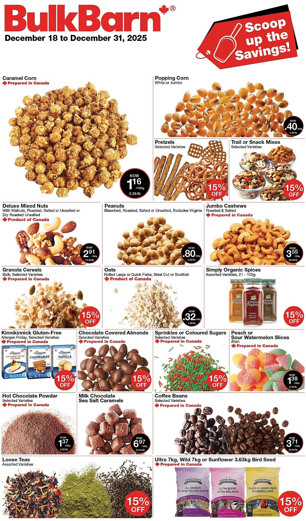 Bulk Barn flyer (2025-12-18 - 2025-12-31) | 1