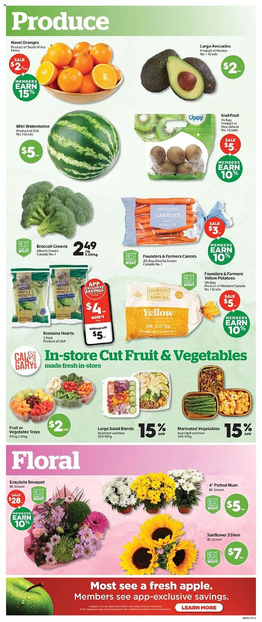 Calgary Co-op flyer