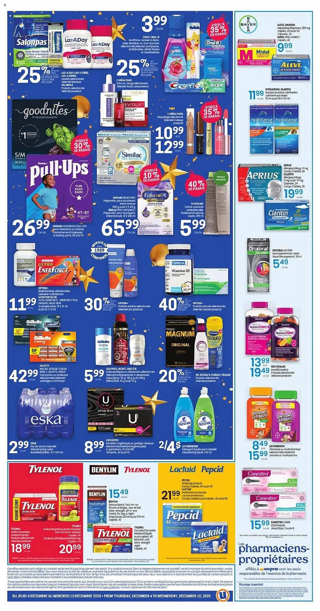 Uniprix flyer (2025-12-04 - 2025-12-10) | 2